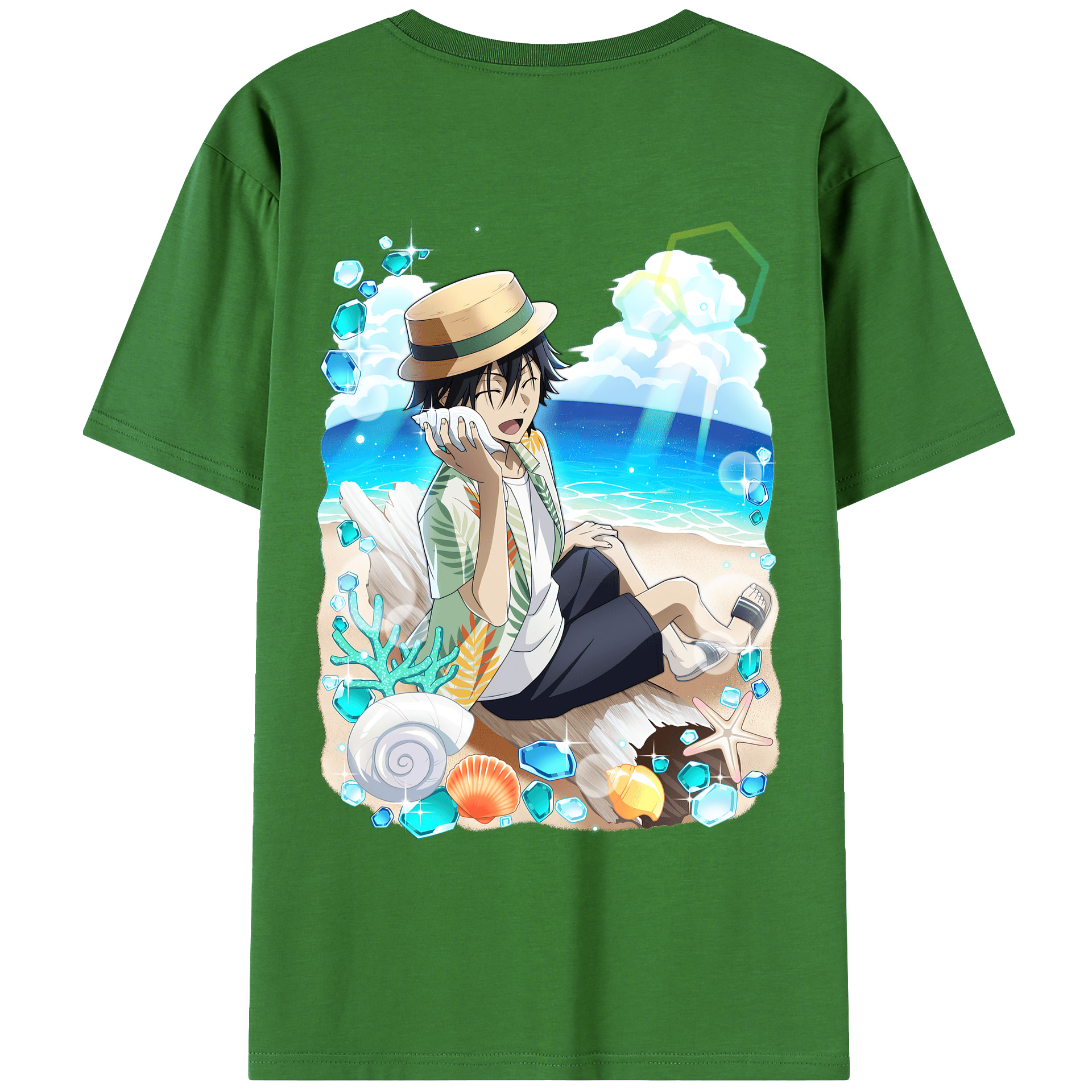 （画像用） 文豪ストレイドッグス Bungo Stray Dogs レディース半袖Tシャツ(バックプリント)